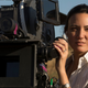 Lisa Joy behind the camera for an episode of Westworld.